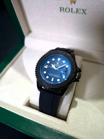 RLX Yacht-Master Black Edition – with Rubber Strap