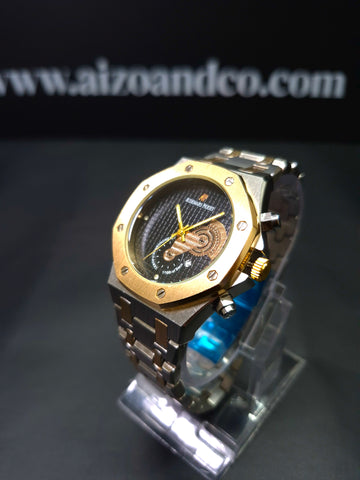 AP Royal Oak – Two-Tone with Skeleton Black Dial