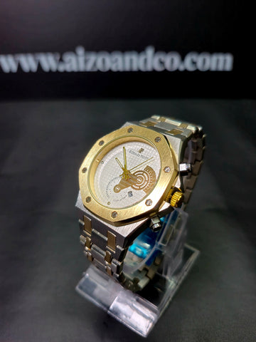 AP Royal Oak – Two-Tone with Skeleton white Dial