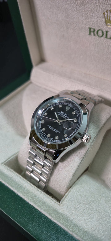 Rolex Oyster Perpetual Date-just – Black Dial