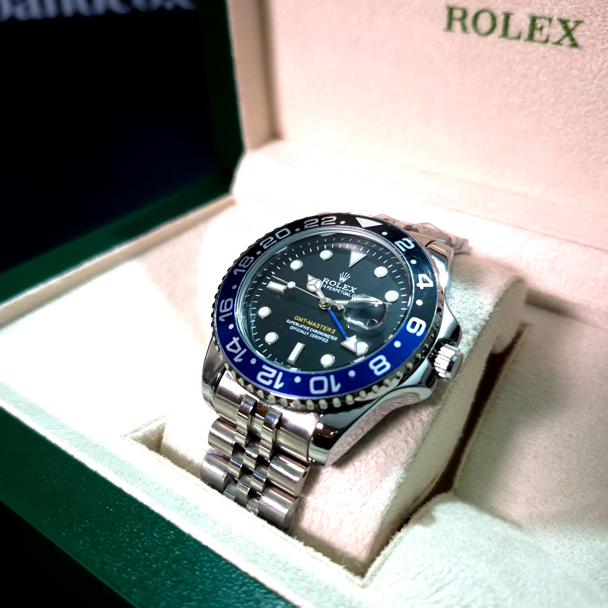 RLX GMT-Master II Batman Blue & Black Bezel