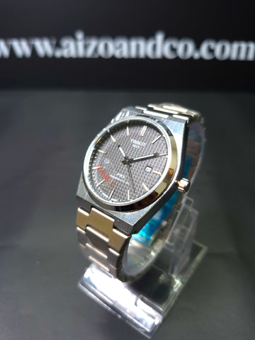 Tissot PRX black dial-Stainless steel