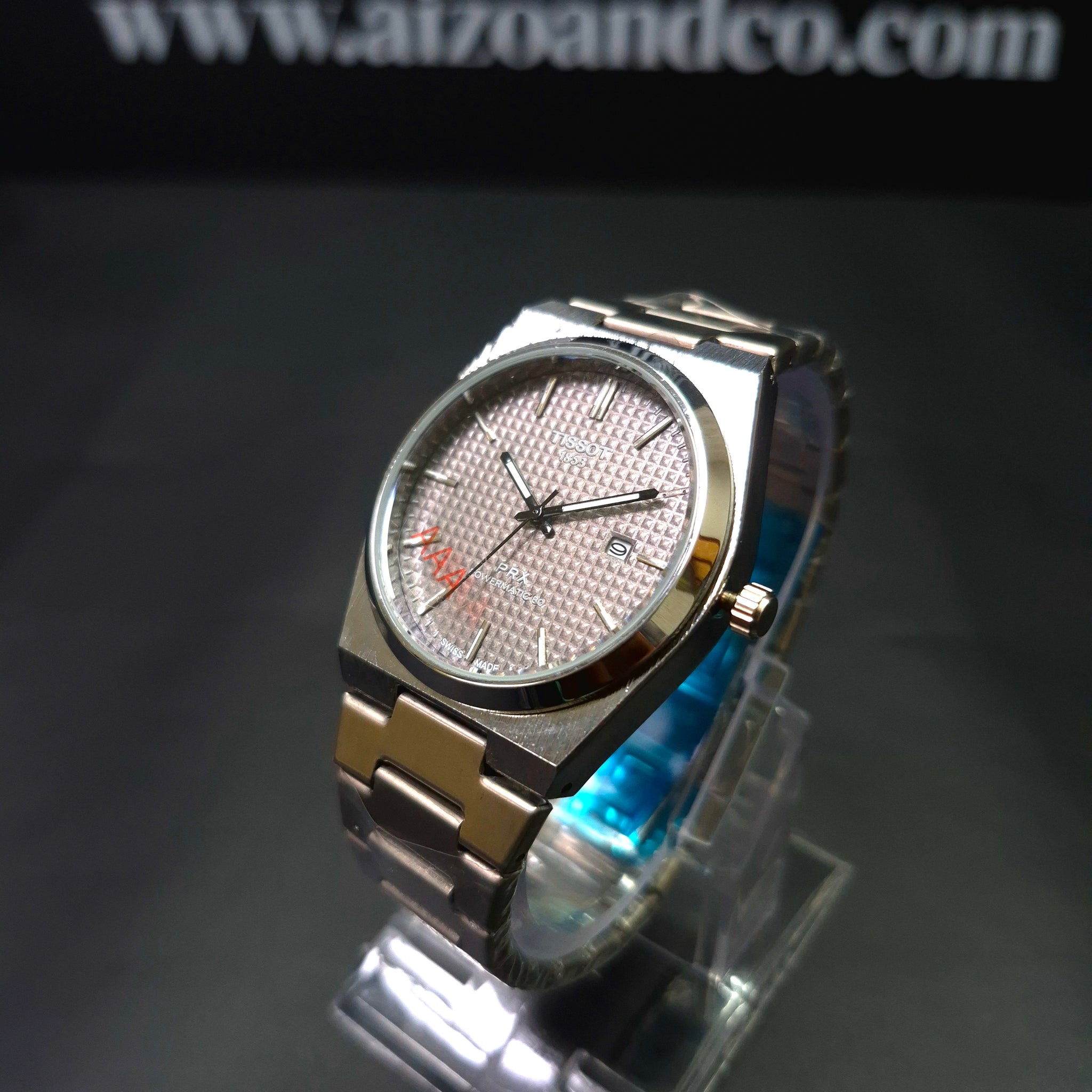 Tissot PRX Gray dial-Stainless steel