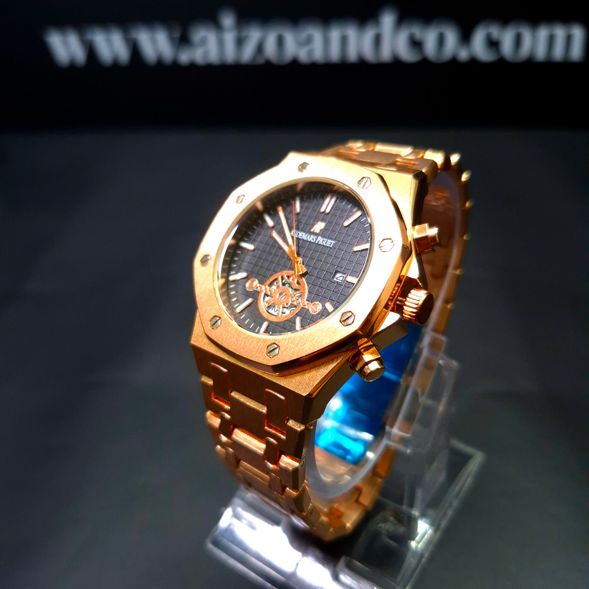 AP Royal Oak – Gold chain Black dial