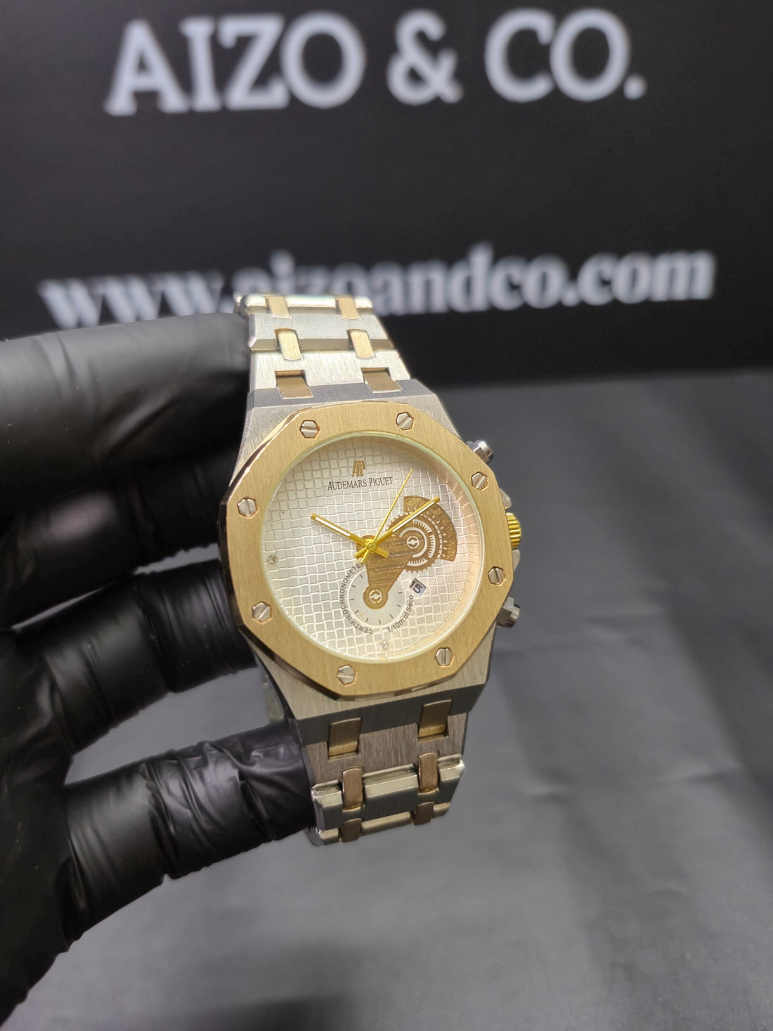 AP Royal Oak – Two-Tone with Skeleton white Dial