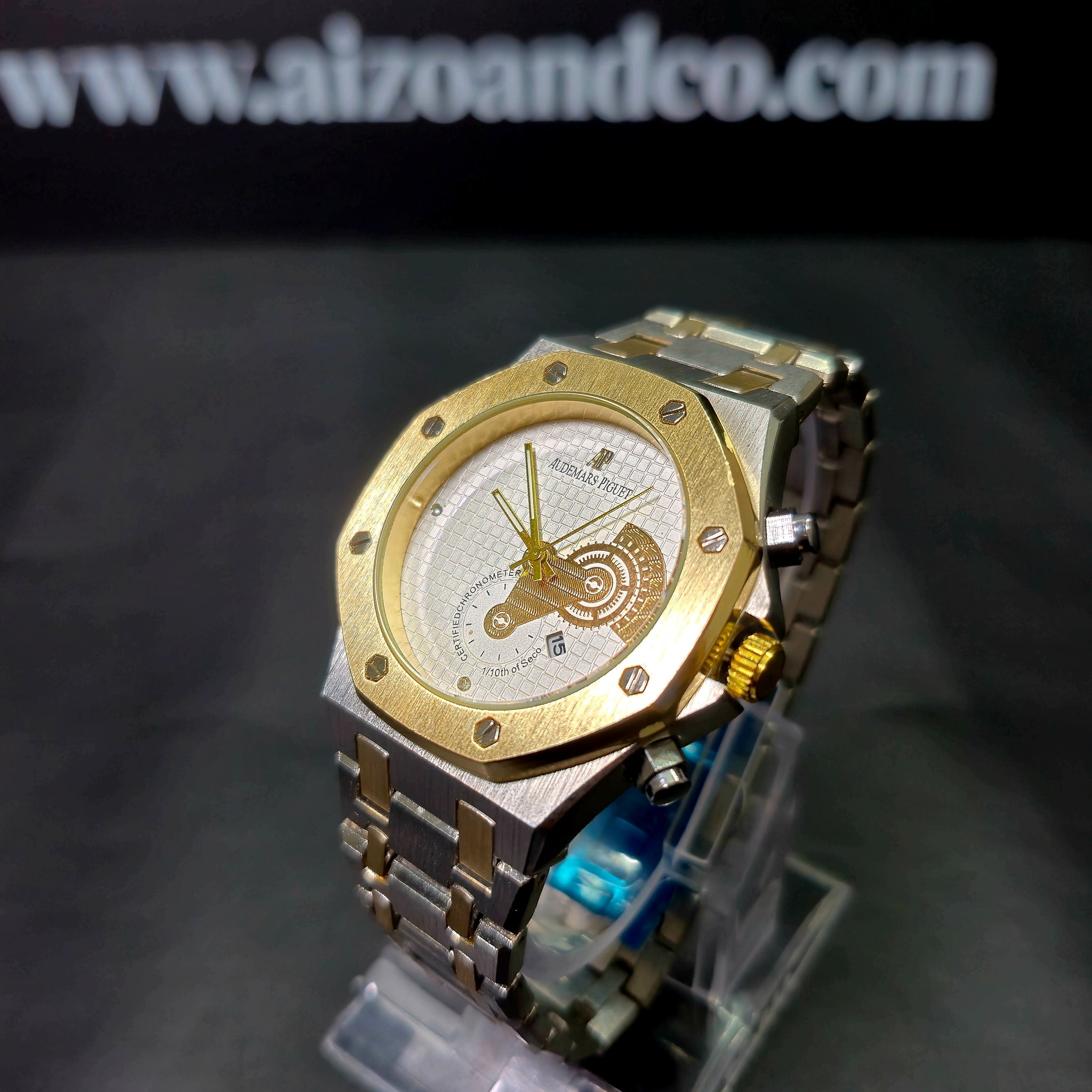 AP Royal Oak – Two-Tone with Skeleton white Dial
