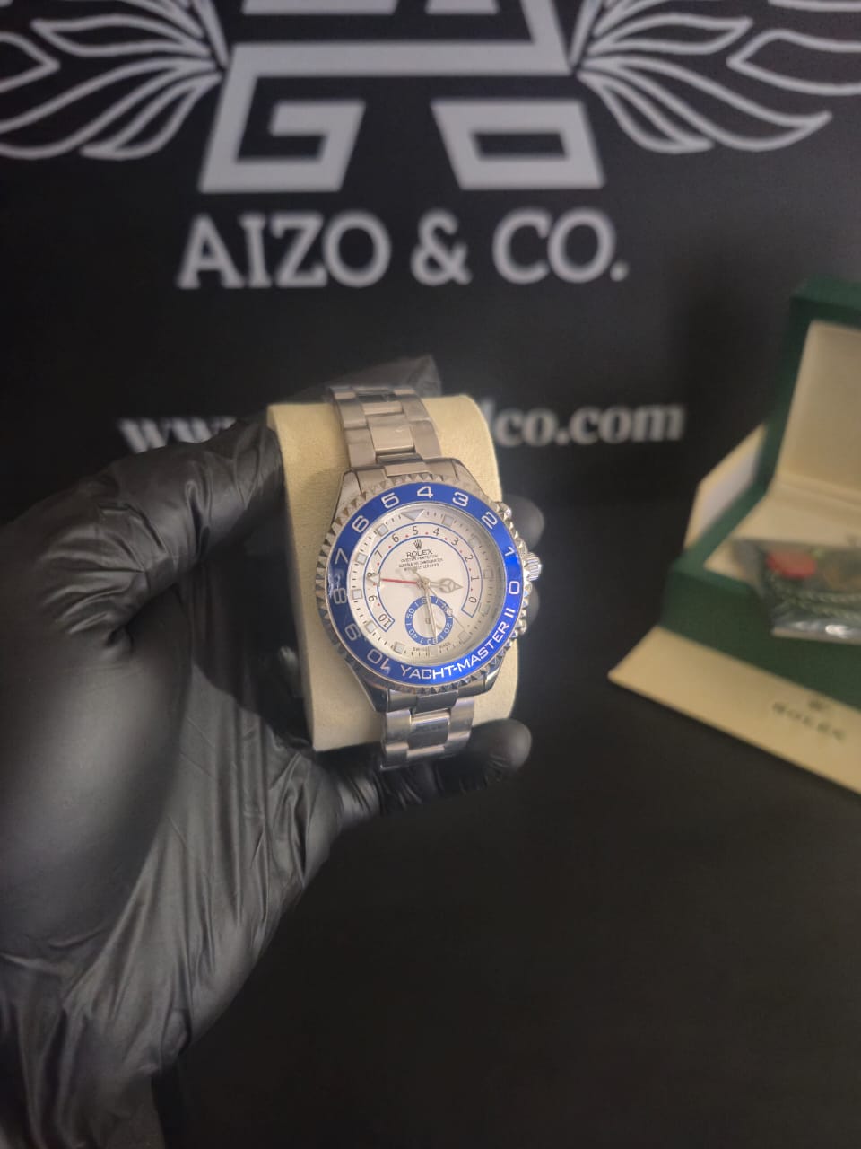 RLX Yacht-Master II – Stainless Steel & Blue Bezel